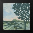 thumbnail image 2 of Vess, June Erica 12x12 Black Modern Framed Museum Art Print Titled - Sunset Tree II, 2 of 5