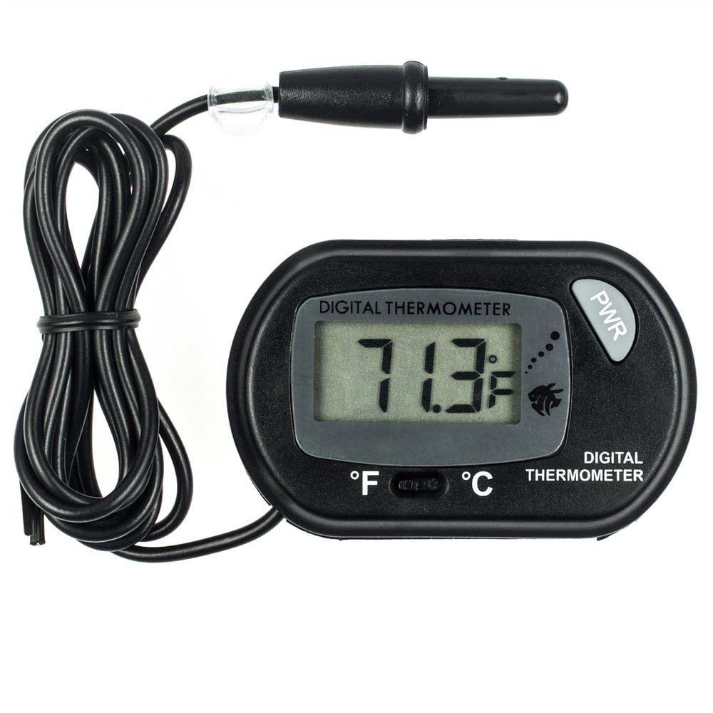 Digital Refrigerator Thermometer, LCD Display Thermostat, Oven Thermometer  Freezer Electronic Temperature Hygrometer With Probe For Car Fish Tank Aqua