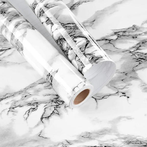 Waterproof Self Adhesive Wood Grain Sticker Door Cabinet Desktop Modern Furniture Renovation Peel and Stick Wallpaper