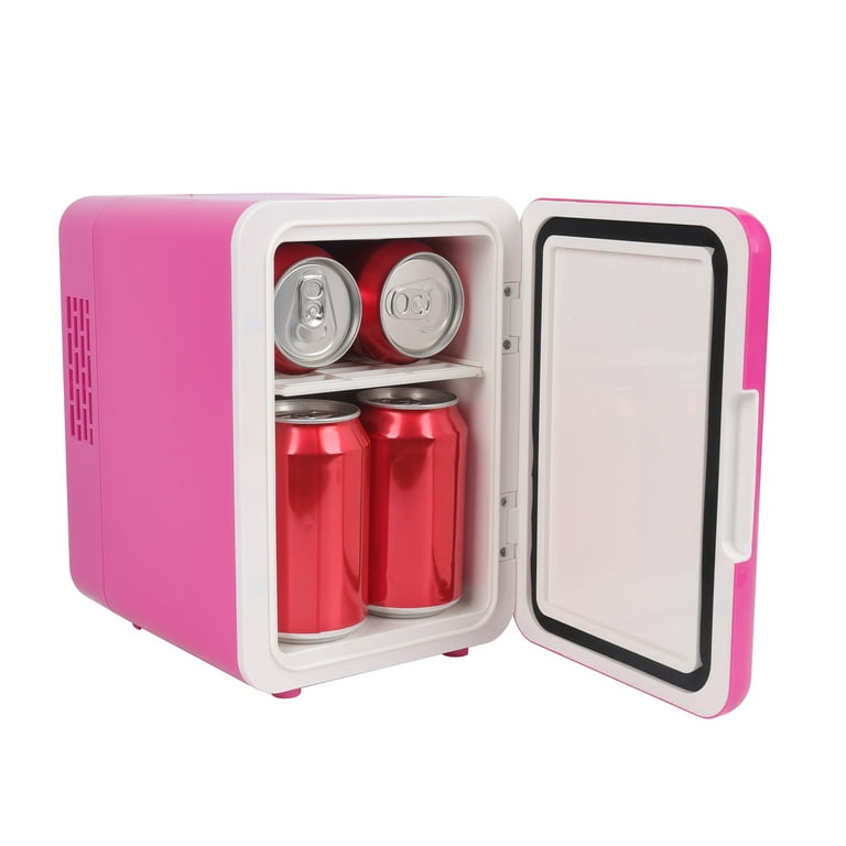 Minnie Mouse 4L 6-Can Mini Fridge, Pink - Walmart.com