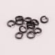 thumbnail image 5 of 300 PCS M3 Pernos Tornillos Tuercas Arandelas Juego de juego Aleación de acero Cabeza hexagonal Perno Tornillos Tornillos Tuercas para automóvil Automóvil Motocicleta Barcos Hogar Adepaton YQ-0575, 5 of 7