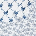 thumbnail image 3 of Modern Heirloom Abigail Bow Blue 3-Piece Quilt Set, Full/Queen, All Ages, 3 of 7