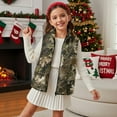 thumbnail image 3 of Garronmavis Camo Hunting Forest Full Zip Vest Wind Proof Boys Zippered Vest Comfortable Winter Lightweight Sleeveless Jacket with Pocket Soft Warm Sleeveless Jacket for Spring Fall, 3 of 7