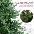thumbnail image 3 of Christmas Trees HOMCOM 6ft Artificial Christmas Tree Holiday Décor with 795 Branches, Auto Open, Steel Base, Wide Shape, Easy-to-Shape Branches,Artificial Christmas Trees, 3 of 8