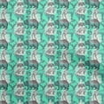 thumbnail image 1 of oneOone Viscose Jersey Light Green Fabric Wild Diy Clothing Quilting Fabric Print Fabric By Yard 60 Inch Wide, 1 of 7