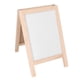thumbnail image 4 of Caballete de Pizarra ANGGREK Estructura de Madera Caballete de Doble Cara Plegable, 4 of 8