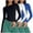 Blue2, variant on AherBiu 3pc Women Long Sleeve Shirts Basic Slim Fittd Trendy Cropped Tops Fall Underscrubs Layer Going out Top