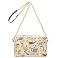 thumbnail image 2 of FORMRS Women Crossbody Purse with Chain Strap Vegan Leather Shoulder Handbag, Beige Birds Floral, 2 of 7