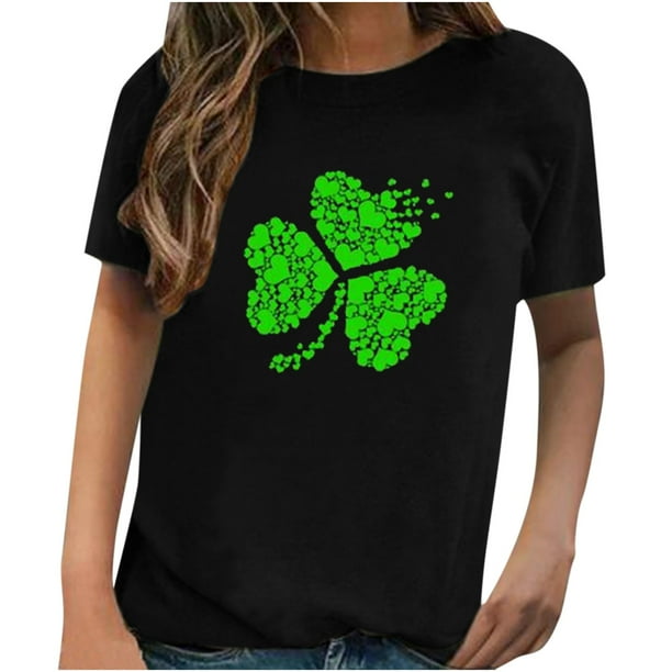 Camiseta de manga corta con estampado informal de cobertura para mujer Pompotops hkajfhjk459519