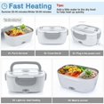 thumbnail image 3 of in 1 Electric Lunch Box 1.5L Heating Box 12V 220V, 3 of 4