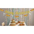 thumbnail image 4 of Decoraciones para fiestas de cumpleaños con purpurina con temática de perritos calientes KEWUFD, 4 of 7