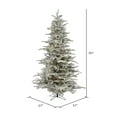 thumbnail image 3 of Vickerman 12' Flocked Sierra Fir Artificial Christmas Tree, Multi-Colored LED Dura-Lit lights, 3 of 6