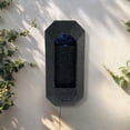 thumbnail image 6 of 23.3" Resin Wall-Mounted Fountain with LED Light – Indoor/Outdoor Decorative Water Feature, 6 of 7