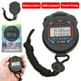thumbnail image 2 of CNKOO Multi-Function Electronic Stopwatch Handheld Chronometer Waterproof Pocket Stopwatch Stop Watch Timer LCD Display for Match, 2 of 7
