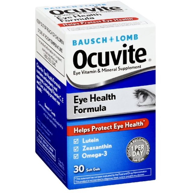 Bausch + Lomb Ocuvite Eye Health Formula, 30 ea