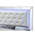 thumbnail image 3 of Hollywood Hills White Queen Panel Bed, 3 of 5