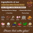 thumbnail image 3 of Crystal Glow Coffee White Chocolate Mocha 50,000mg Hydrolyzed Marine Collagen Mix, 10 Sachets, 3 of 4