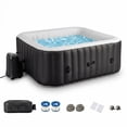thumbnail image 1 of Costway 71" Inflatable Hot Tub with 130 Air Jets Electric Heater Pump Filter Cartridges, 1 of 9