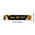 thumbnail image 6 of Golden Balloons Stars Backdrop Banner for 60th Birthday Party, Happy Birthday Cheers Decoration, Party Supplies Photography Props for Celebrations Events Decorations, 6 of 8