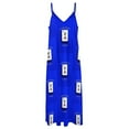 thumbnail image 6 of Mahjong Tile Seven of Characters Sleeveless Dress Women's Evening Dress Womans Clothing, 6 of 9