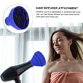 thumbnail image 4 of Universal Silicone Hair Dryer Diffuser Attachment for Travel Hair Styling Tools, 4 of 8