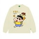 thumbnail image 3 of Suéter Kawaii Crayon Shin-chan dibujos animados Anime Y2K chica picante algodón manga larga moda suelta Casual deportes pareja Top otoño, 3 of 4