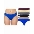 thumbnail image 1 of 6 Tangas Para Mujer Estilo Hilo Con 6 Colores Diferentes Unitalla se ajusta de la CH a la G, 1 of 4