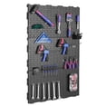 thumbnail image 1 of Panel de acero Pegboard WORKPRO Metal de 40 x 80 cm, paquete de 3 unidades, color negro, 1 of 9