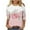 Pink, variant on SHE IS Womens 3/4 Sleeve Tops, Womens Long Sleeve T Shirts Cotton Loose Fit Womens Long Sleeve Tops Casual Fall Long Sleeve Blouses for Women Dressy Casual Womens Tunics Casual Fall Tops