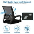 thumbnail image 6 of NiamVelo Mesh Office Chair, Mid-Back Home Office Chairs Adjustable Desk Chair Ergonomic Computer Chair with Armrest, Rolling Swivel Chair for Adults, Black, 6 of 9
