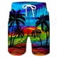 thumbnail image 2 of Pantalones cortos de natación para hombre, Shorts de playa para tabla de surf 3d de Coconut Tree, ropa deportiva para niño Fivean unisex, 2 of 2