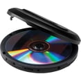thumbnail image 2 of Jensen Lecteur CD Portable Lecteur CD/MP3 Personnel + Radio AM/FM + avec Écran LCD Bass Boost 60 Secondes Anti-Glisse CD R/RW/Compatible+ Écouteurs Sport Inclus (Édition Limitée Série Noire), 2 of 2