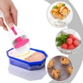 thumbnail image 5 of 1 pieza de cuchara de galleta, cuchara de puré de patatas, cuchara de cupcake, cuchara de pastel, bola de fruta casera, bola de helado, galleta, cupcake, 5 of 5