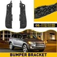 thumbnail image 2 of JIAHAOO 2Pcs Durable Bumper Brackets Set for Toyota RAV4, Left & Right, Corrosion-Resistant, Maintain Car Integrity, 2 of 11