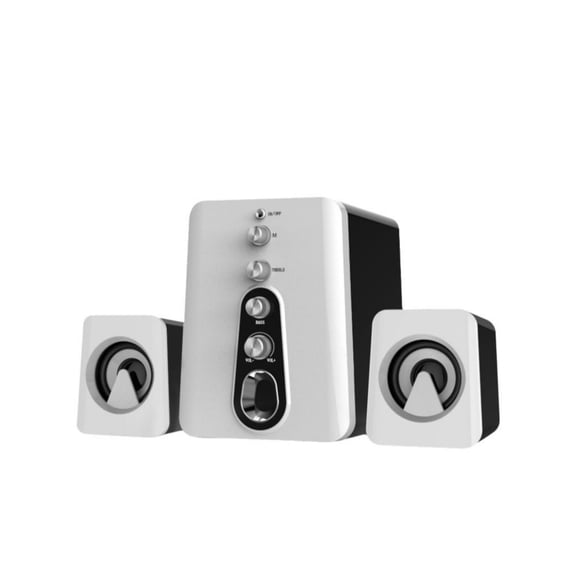Tnarru 2.1 Audio System Desktop Speaker, RF, Deep Bass, Mini