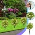 thumbnail image 2 of Qholemyo Artificial Cedar Topiary Trees For Outdoors With Ground Spike Faux Shrubs Bushes For Room Front Porch with artificial plants outdoors faux outdoor plants garden decorations, 2 of 3