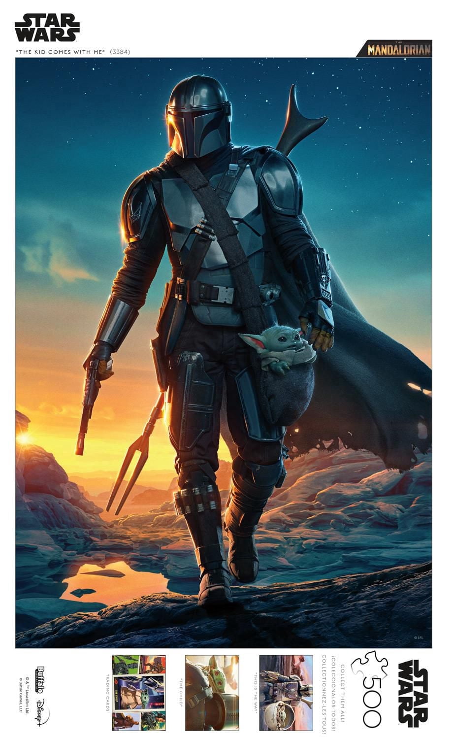 Buffalo Games - Star Wars - The Kid Comes With Me - 500 Piece Jigsaw Puzzle