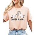 thumbnail image 2 of Goose Bumps Volleyball Unisex Shirt Funny Sports T-Shirt for Adults, Teens & Kids Peach Shirt Adult X-Large, 2 of 5