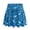Cartoon Shark Print, variant on Workout Tennis Skorts Dress for Daily Wear Yoga, Rose Pattern Polyester Spandex Fabric Built-in Shorts Athletic Skort 2 Side Pockets