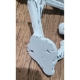 thumbnail image 6 of Lot Of 2 Dritz Home White Distressed Metal Baroque Wall Hooks New Free Shipping!, 6 of 6