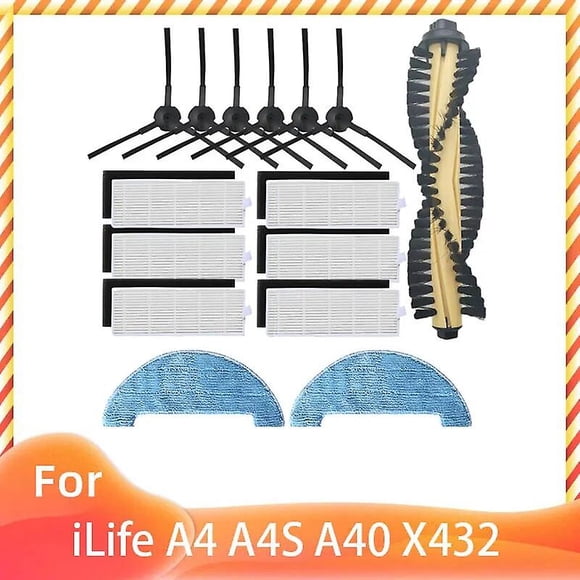 For Chuwi ILIFE A4 A4S A40 Polaris PVCR 0726 0826 0926 0726W 0833 Amibot Spirit ICE H2O Gutrend Style 220 Main Side Brush Filter~1234