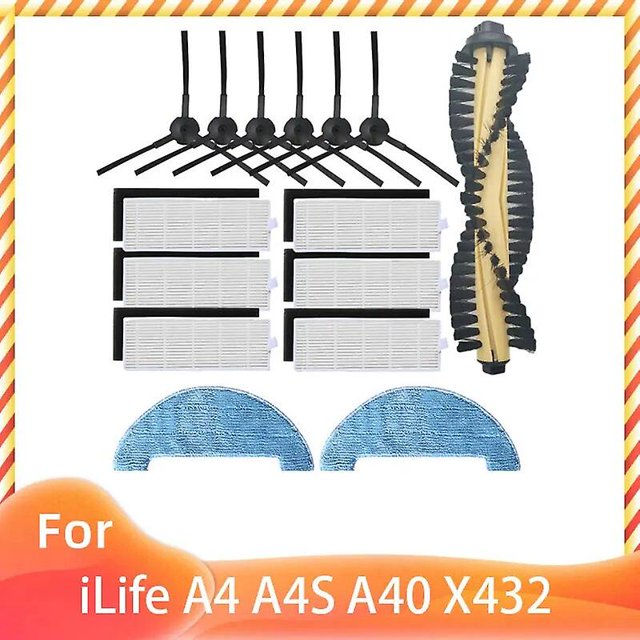 For Chuwi ILIFE A4 A4S A40 Polaris PVCR 0726 0826 0926 0726W 0833 Amibot Spirit ICE H2O Gutrend Style 220 Main Side Brush Filter~1234