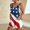 Blue#american romper women, variant on American Flag Romper for Women Summer Casual 2025 Jumpsuits Loose Fit Adjustable Strap Patriotic Shorts Overalls 4th of July Jumpsuit for Women Multicolor,M