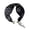 A1#-Black2, variant on Women's Pearl Necklace Scarf, Fashion Pendant Choker Neckerchief