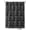 Black, variant on Navy Blue Floral Long Shower Curtain Set, Waterproof Shower Curtains for Bathroom, Vintage Farmhouse Abstract Flowers Washable Fabric Cloth Bath Curtain for Bathtub Decoration with Hooks 72x84 Inches