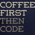 thumbnail image 3 of CafePress - Coffee Then Code Hoodie (Dark) - Pullover Hoodie, Classic, Comfortable Hooded Sweatshirt, 3 of 4
