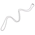 thumbnail image 5 of Collar de cadena de de bolas de acero inoxidable Tamaño a elegir para Navidad / Hugo  Collar de cuentas de acero inoxidable, 5 of 5