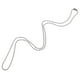 thumbnail image 5 of Cuentas de 2,4 mm, cadena de bolitas, collar, pulsera, colgante, regalo, 4 largos a elegir, 5 of 5