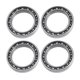 thumbnail image 3 of 3x 4 Uds Rodamiento de Bolas 6805-2RS Bujes Traseros Delanteros de Bicicleta Rodamientos de Bolas de Ranura Profunda Delgada 25x37x7mm para BB68-73 3 piezas, 3 of 8