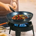 thumbnail image 3 of WASHWEPE Non Stick Pan Iron Frying Pot Black Cooking for Professional Cooks 1Set, 3 of 8